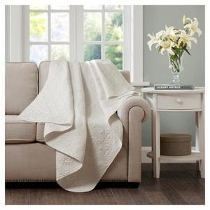 Oversized Quilted Throw Blanket