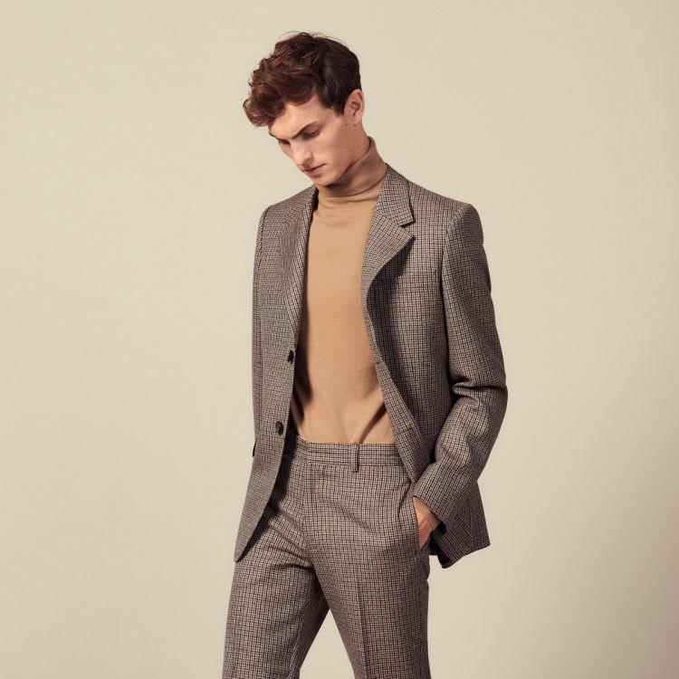 Welcome party example attire for men.