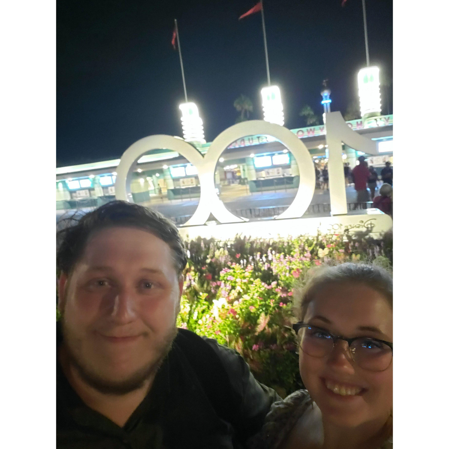 Brandon and Victoria at Disneyland 2023
