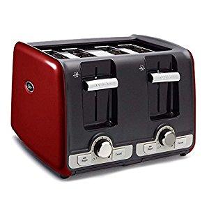 Oster 4-Slice Toaster, Red