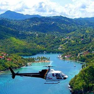 Helicopter Tour - St Lucia