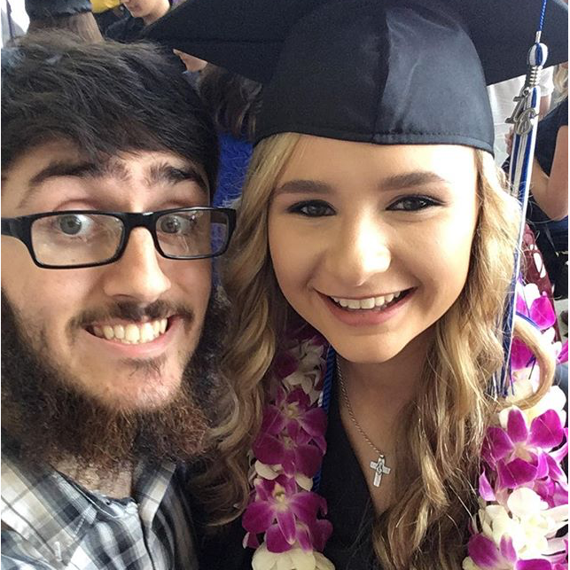 Karlee's high school graduation