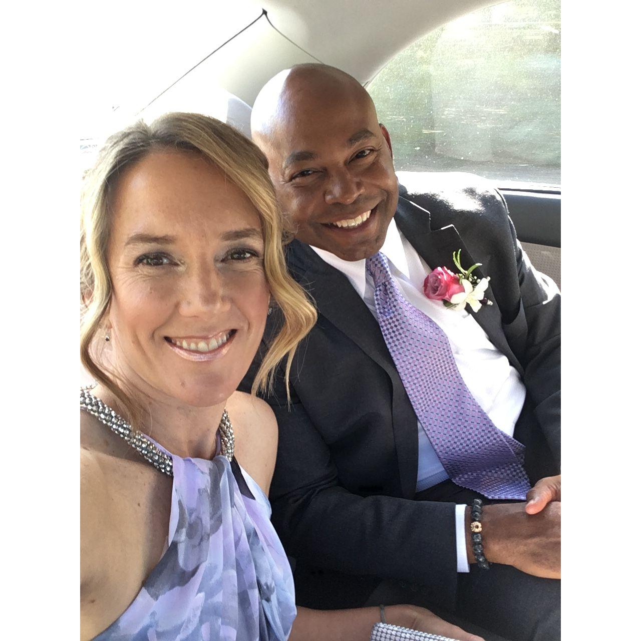 A friend's wedding... So romantic.
