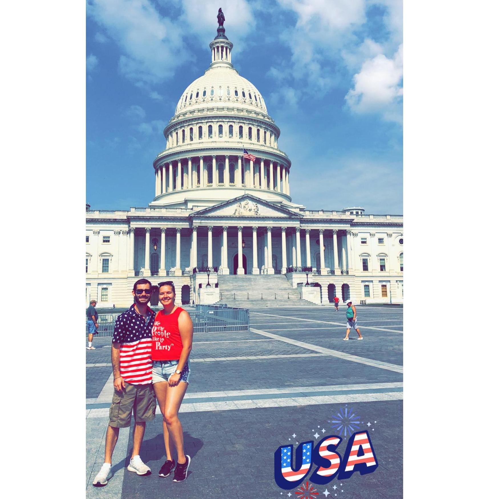 US Capitol in DC!
July 4, 2019