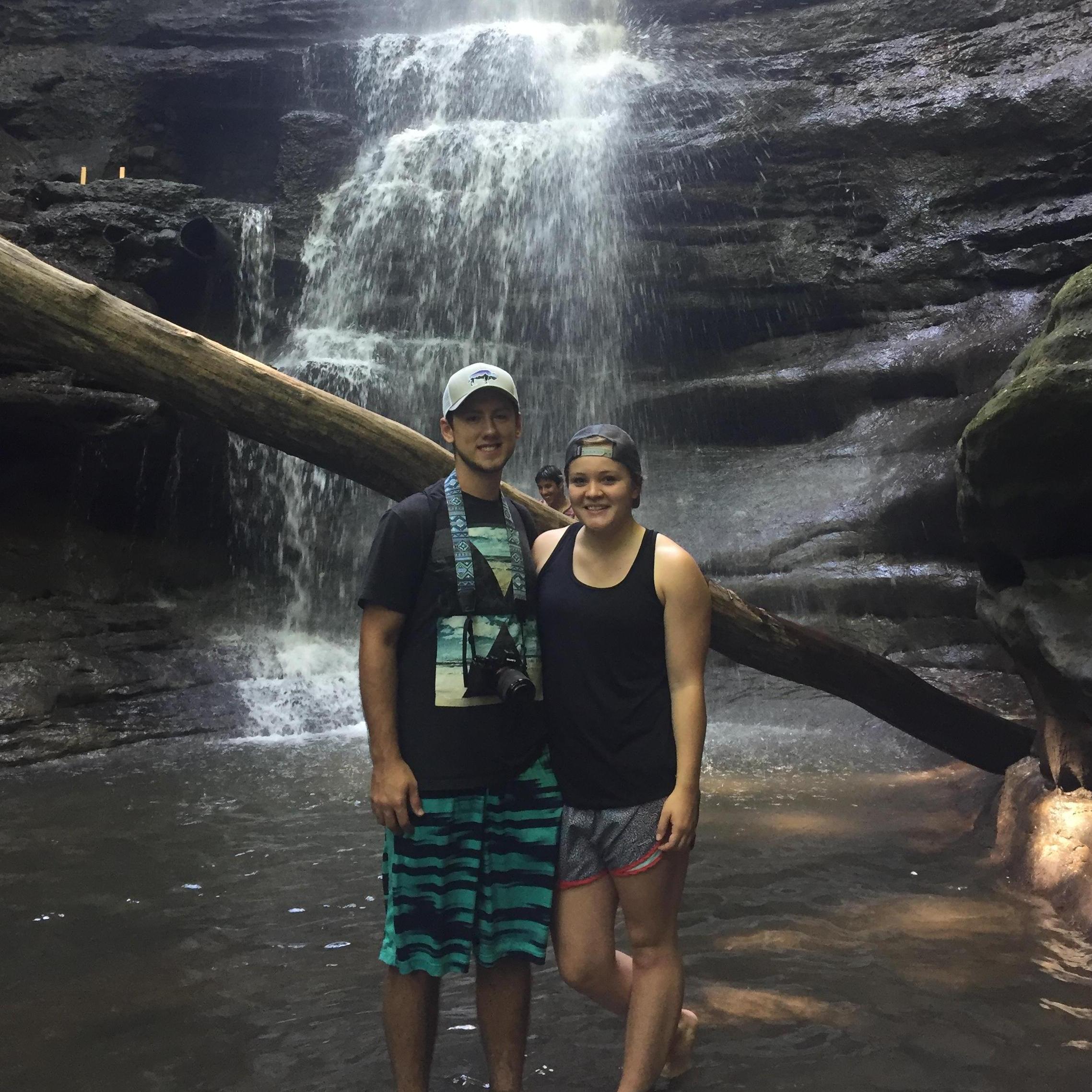 Local adventures, either local to McHenry or our respective undergrad, included: visiting what "mountainous" landscape Illinois has to offer at Starved Rock State Park!