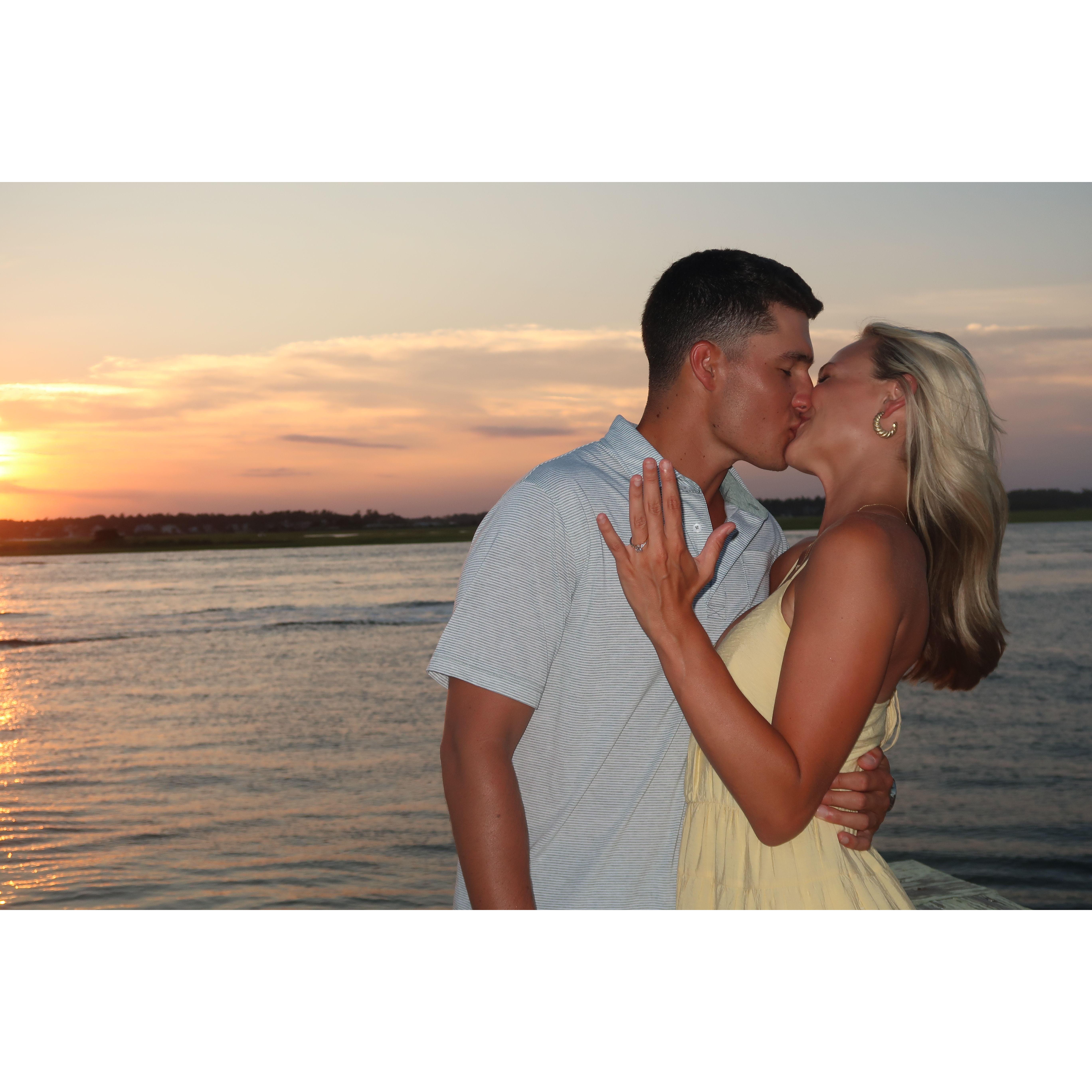 Engagement sunset!