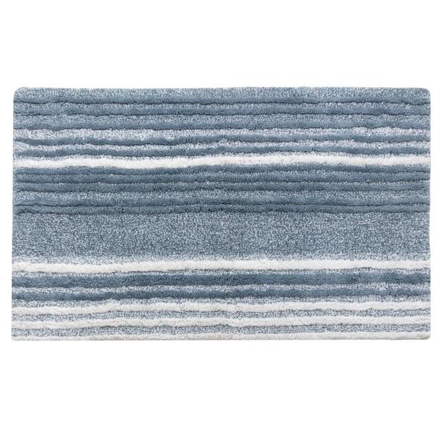 Seaside Blue Ombre Cotton Bath Rug