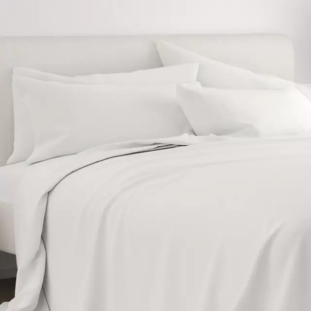 Home Collection iEnjoy 6-Piece Queen Sheet Set in White