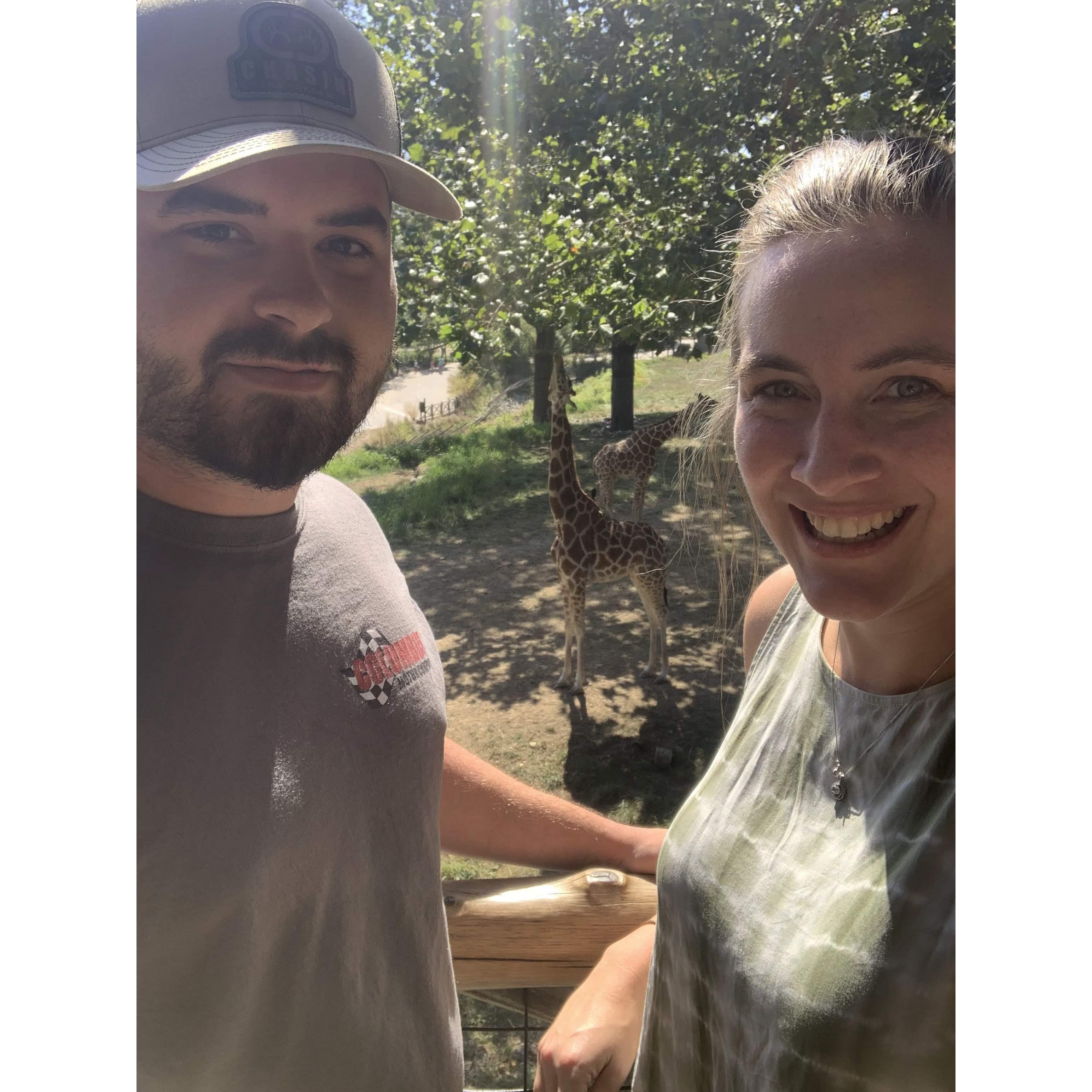 Zoo day for Derek's birthday 2021