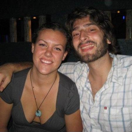 Our first photo together, January 2009!