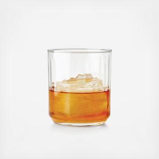 Felton Double Old Fashioned Glass, Set of 4