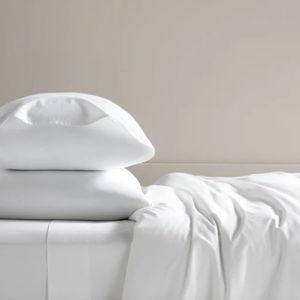 Classic Percale Core Sheet Set- Solid White