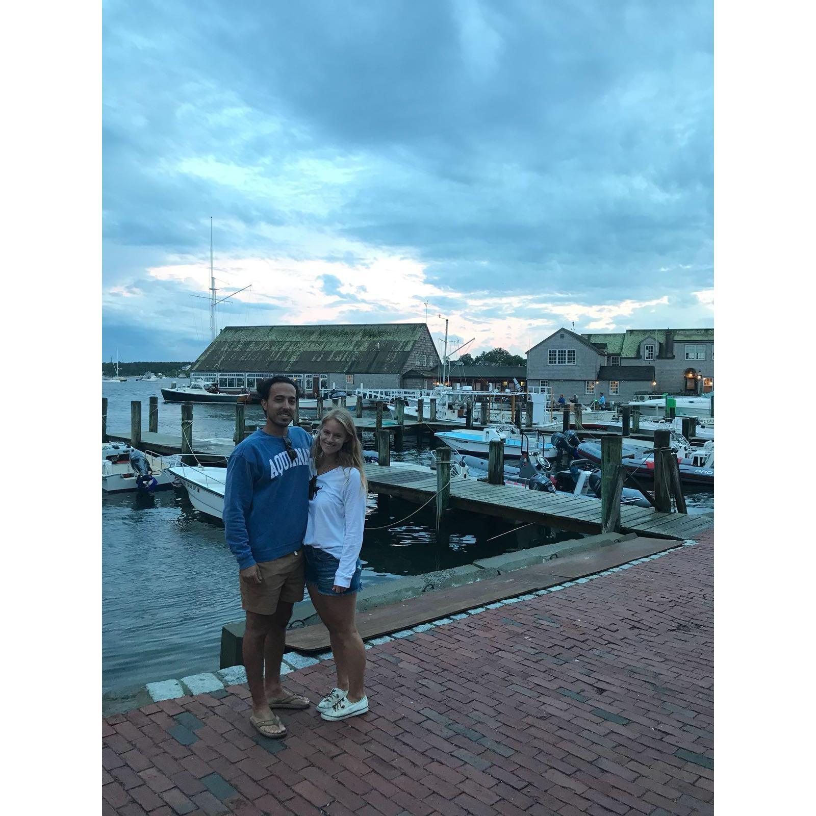 Sunset in Edgartown