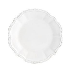 Leila Salad Plate, Set of 4, White