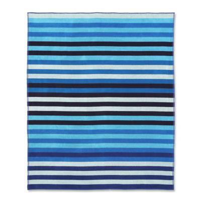 Stripe For 2 Beach Towel in Blue