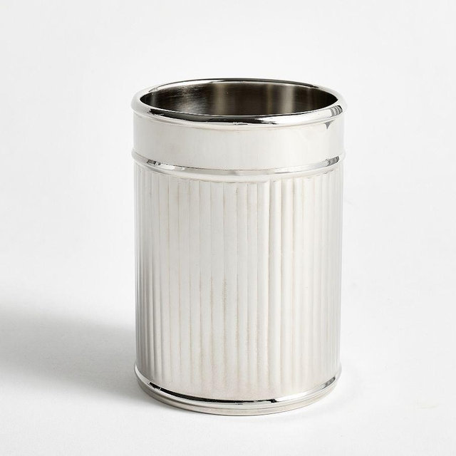 Monique Lhuillier Rivoli Wine Chiller, Single - Polished Nickel