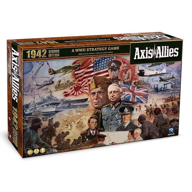 Renegade Game Studios Axis & Allies: 1942 Second Edition - WWII War Miniatures Strategy Board Game, Renegade, Ages 12+, 2-5 Players, 3-4 Hrs