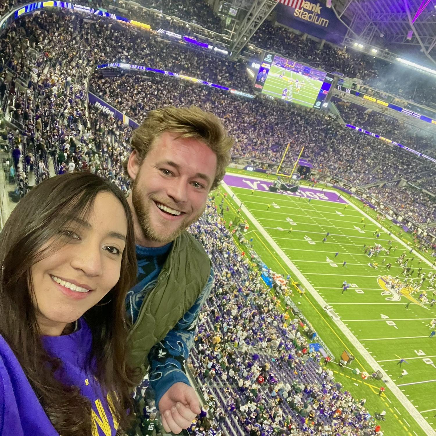 Always supporting the Vikings!! SKOL ❤️