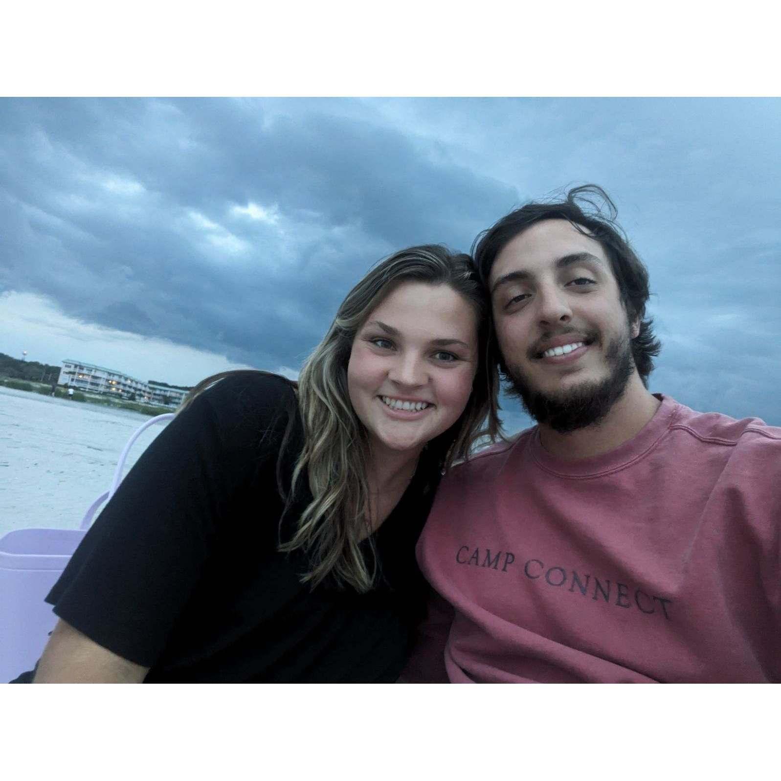 the day we started dating :))