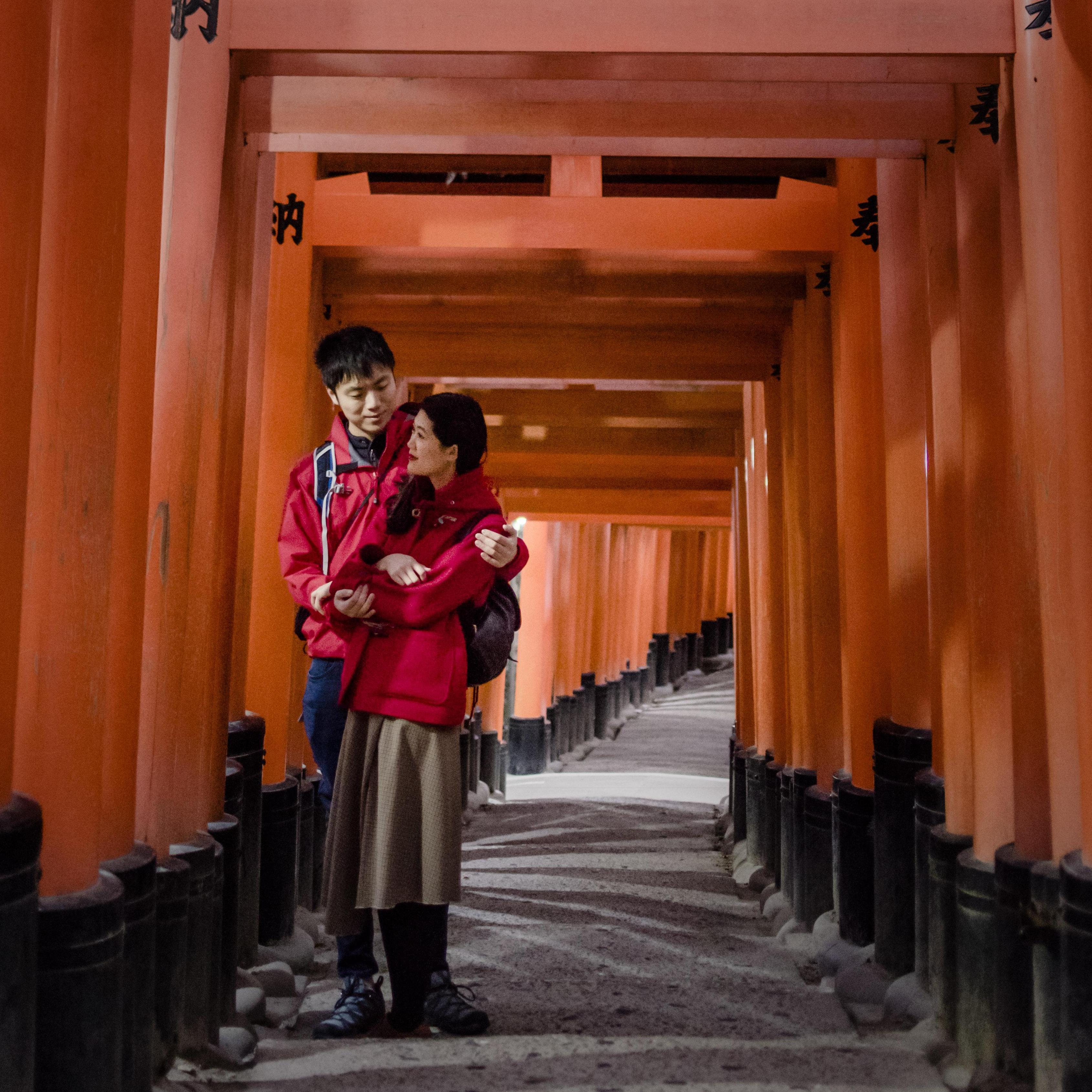 Pre-sunrise in Fushimi Inari, Kyoto