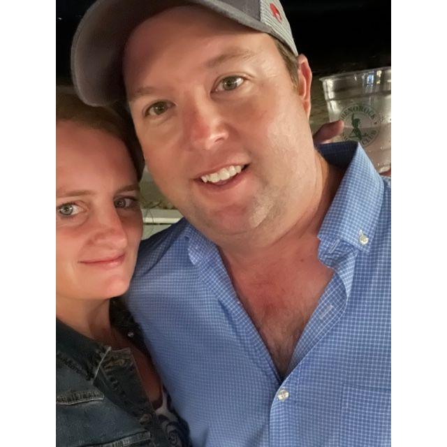 Our first photo together