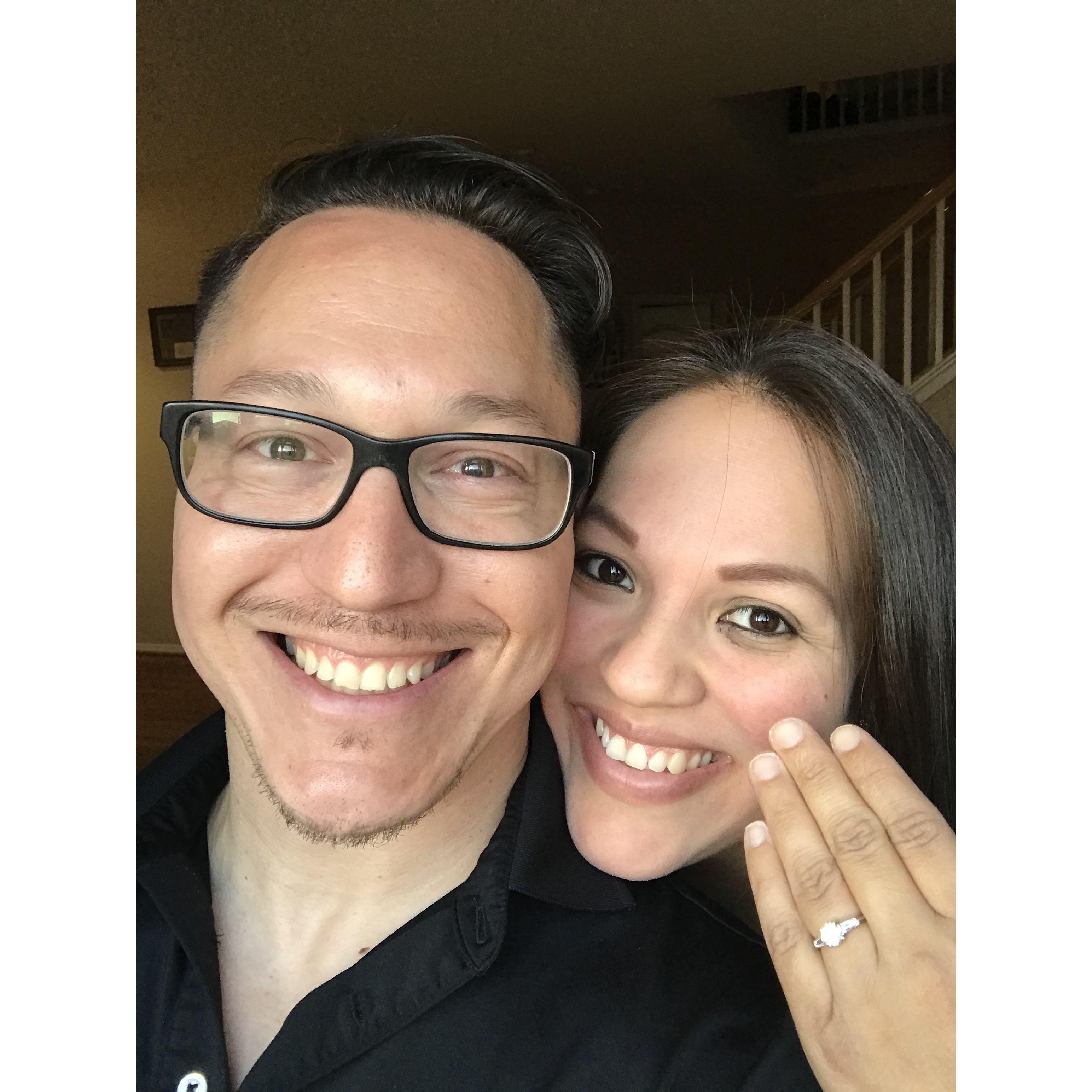 We're Engaged!