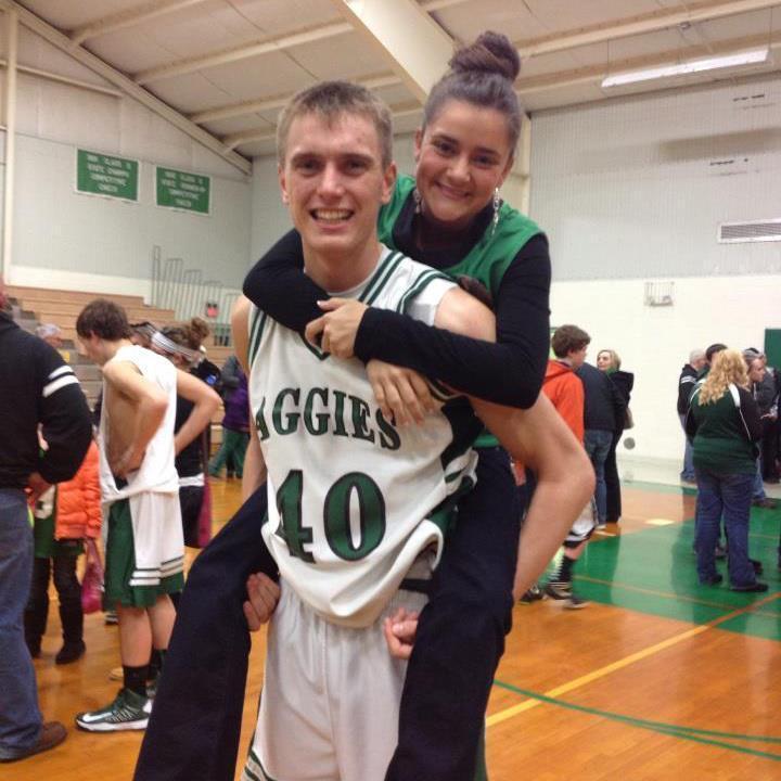 Senior year basketball homecoming
