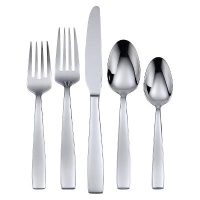 Oneida 45pc Stainless Steel Metra Flatware Set