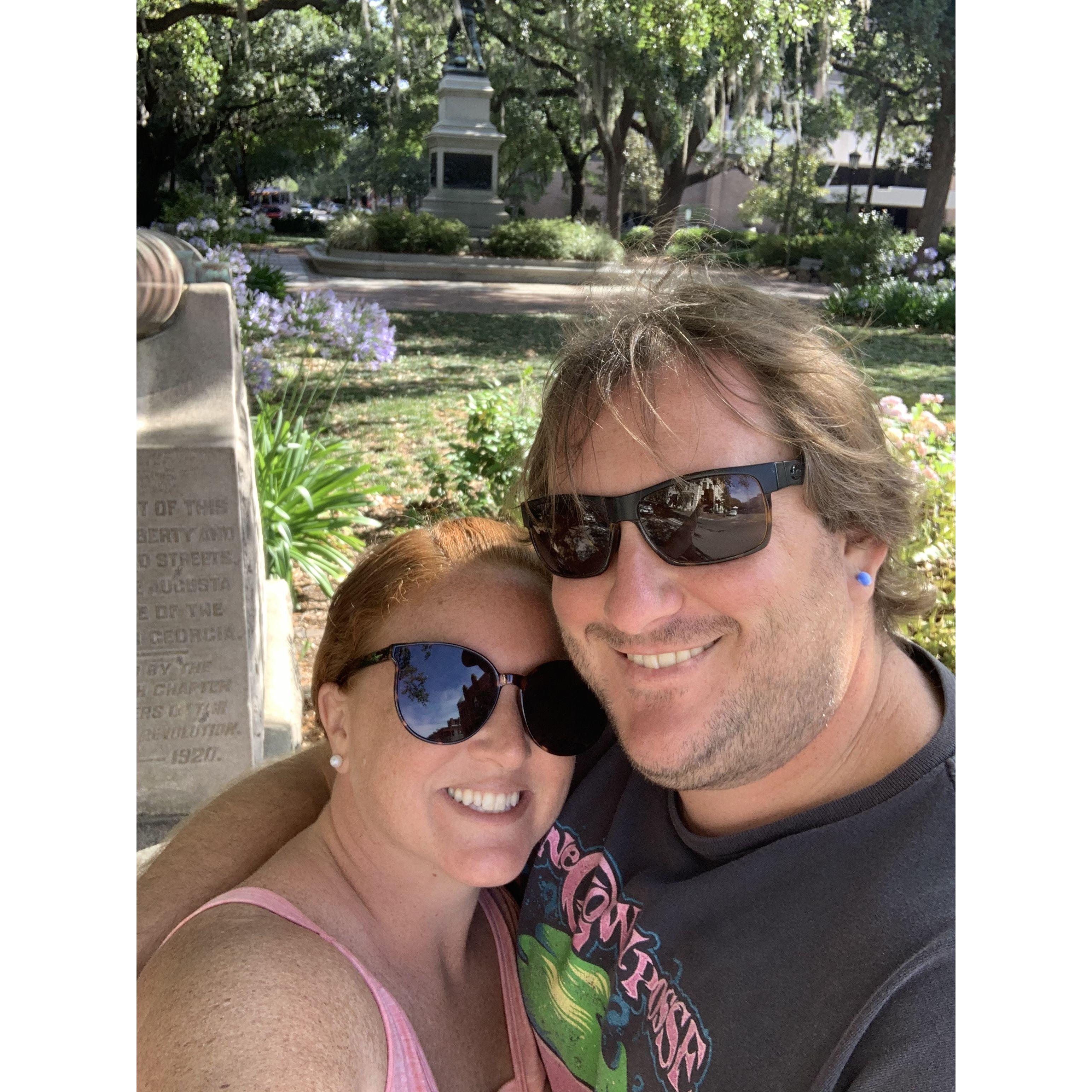 Summer road trip stop in Savannah, GA.