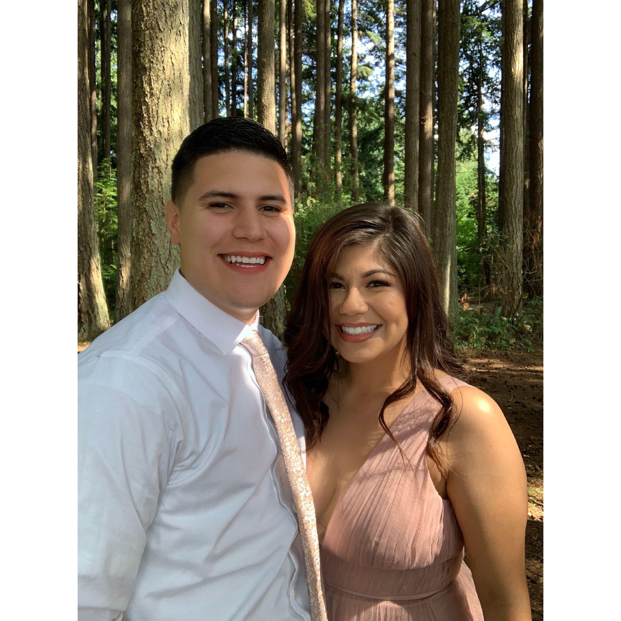 My bestfriend, Dafnes, wedding in Washington