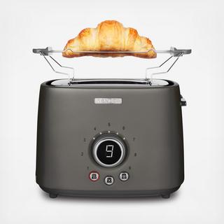 2-Slot Toaster with Digital Button and Rack