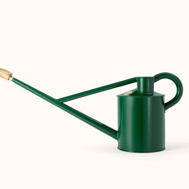 Aoboco HAWS Professional Metal Galvanised Watering Can | The Warley Fall- 1 Gallon | Technical Long Reach Spout | Interchangeable Brass Oval Rose | Ten Year Guarantee