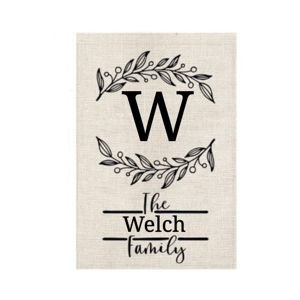 Personalized Garden Flag