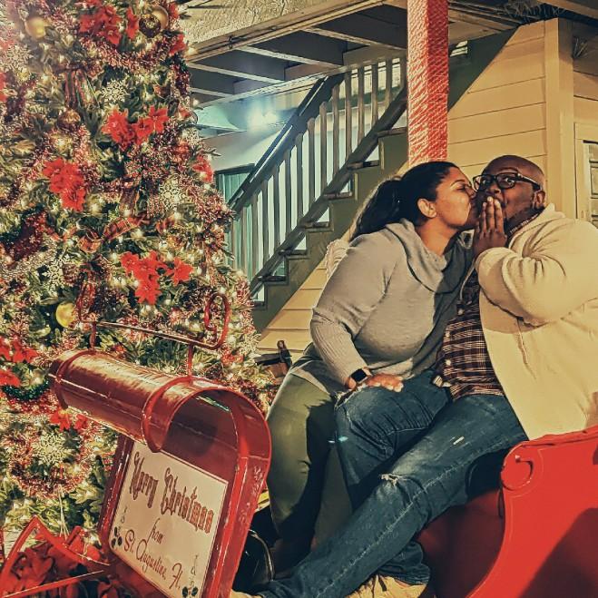 Picture in front of Nights of Lights in St. Augustine with friends!
11.24.2019