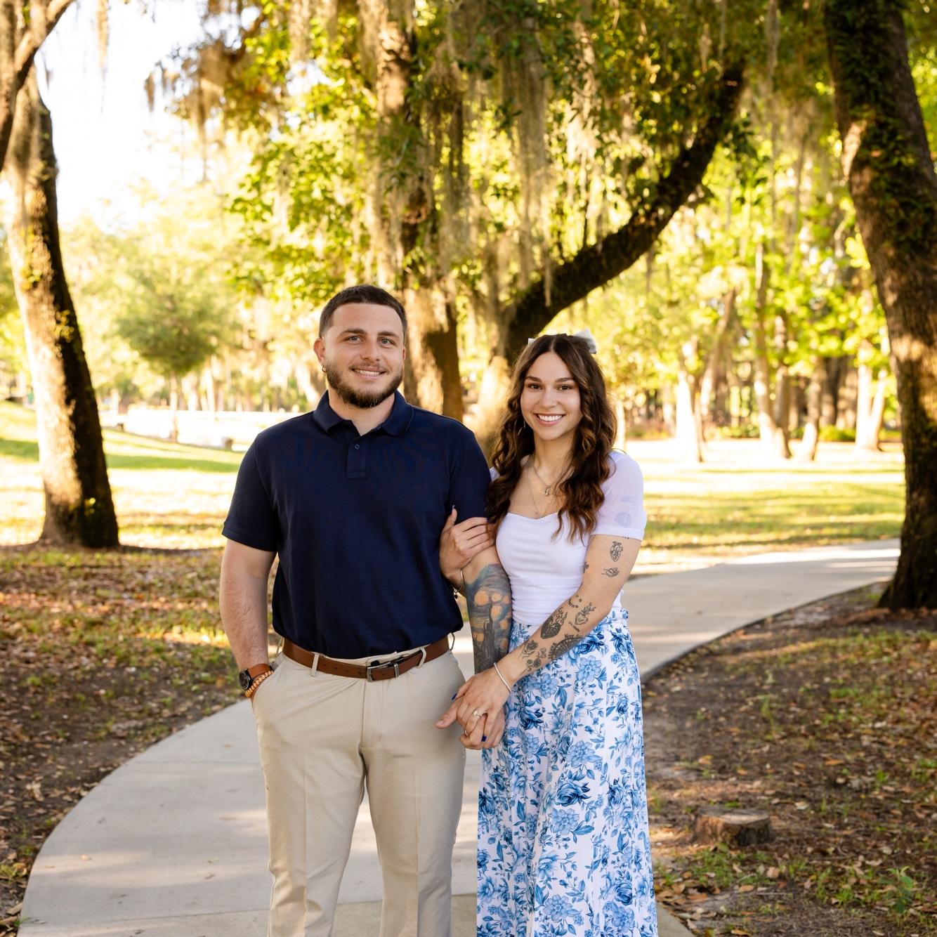 spring engagement photos !
