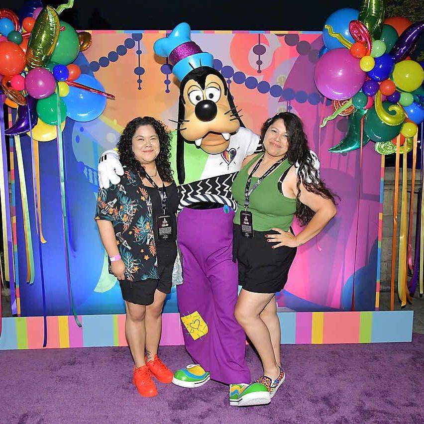 Our 1st date @ Disneyland Pride