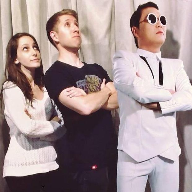 Hanging with Psy in South Korea, March 2014