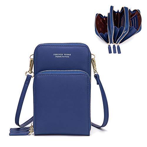 Small Crossbody Phone Bag for Women,Cellphone Shoulder Bags Card Holder Wallet Purse