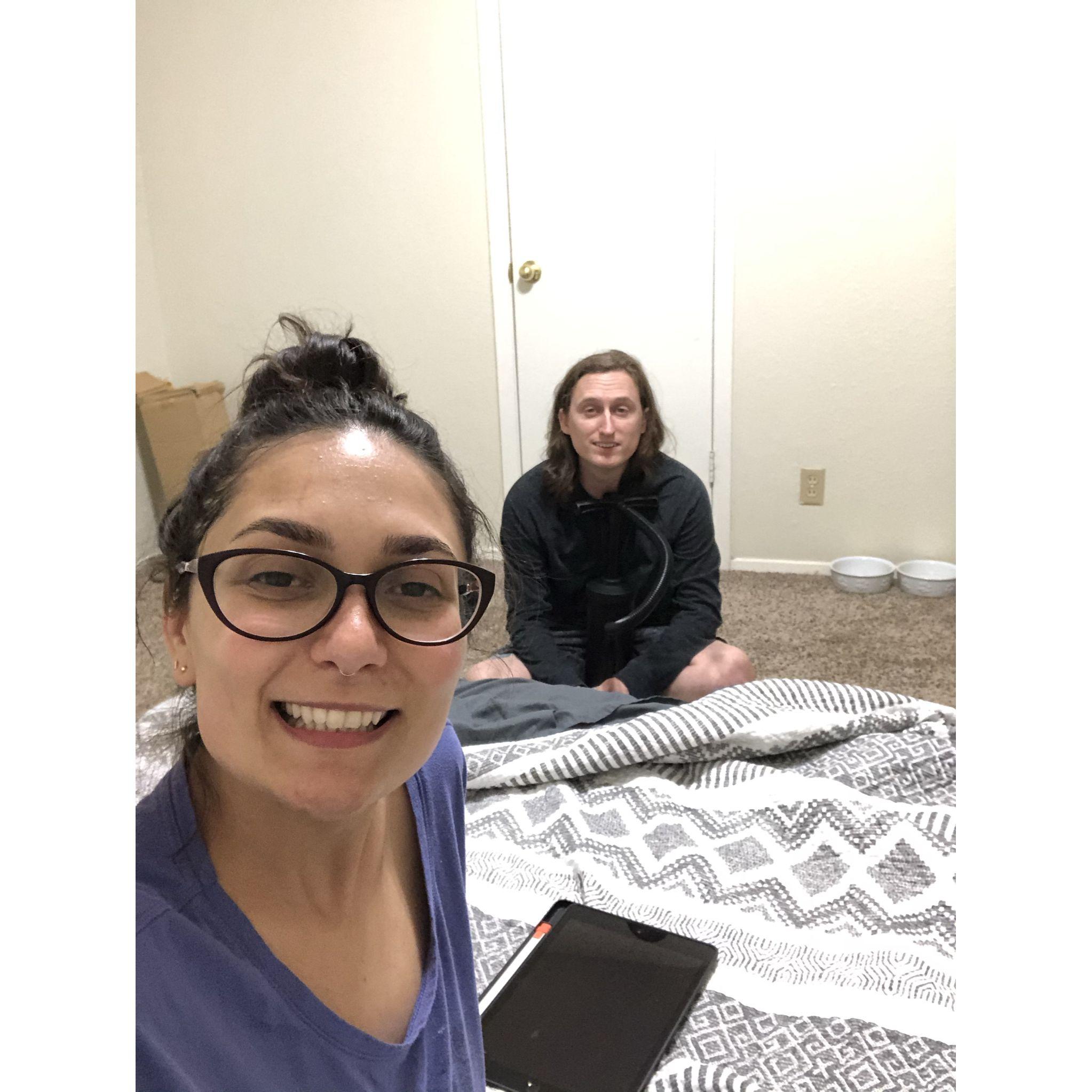 (2021) We moved to Texas! After a 14 hour drive with two cars and four pets... we made it.