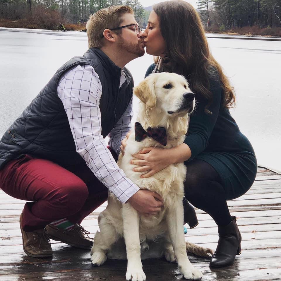 Part of our first Christmas card!