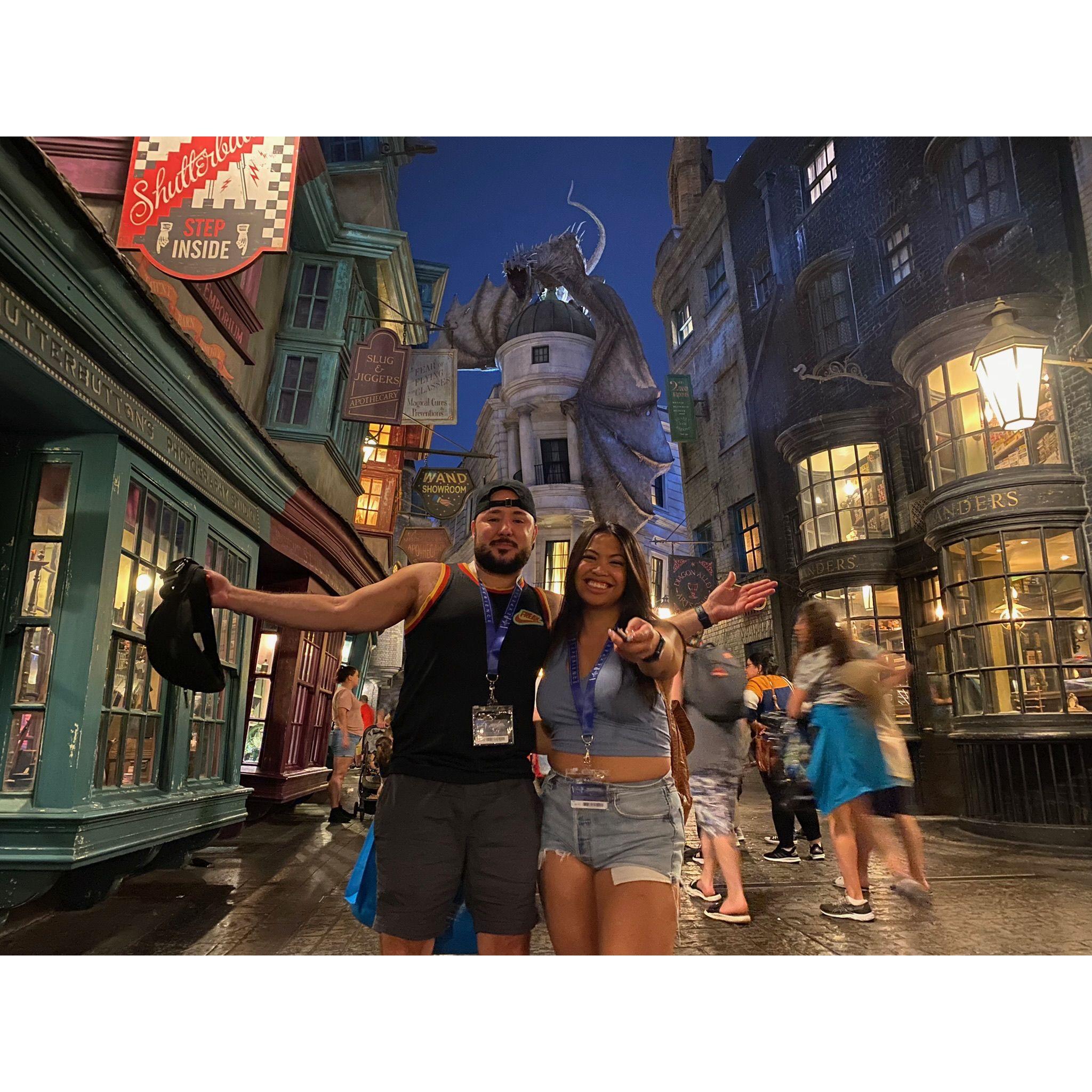 Celebrated Daph's last year in the 20's on TWO's day, Tuesday 2/22/2022 in Universal Studios