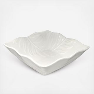 Boca Embossed Square Bowl