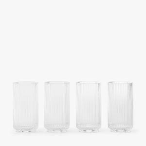 Sanibel Acrylic Highball Drinking Glasses (Set of 4)