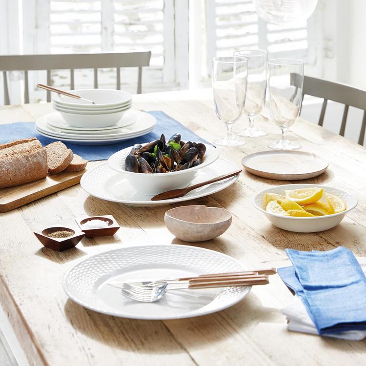 Wedgwood, Nantucket Basket Rim Soup Plate | Zola