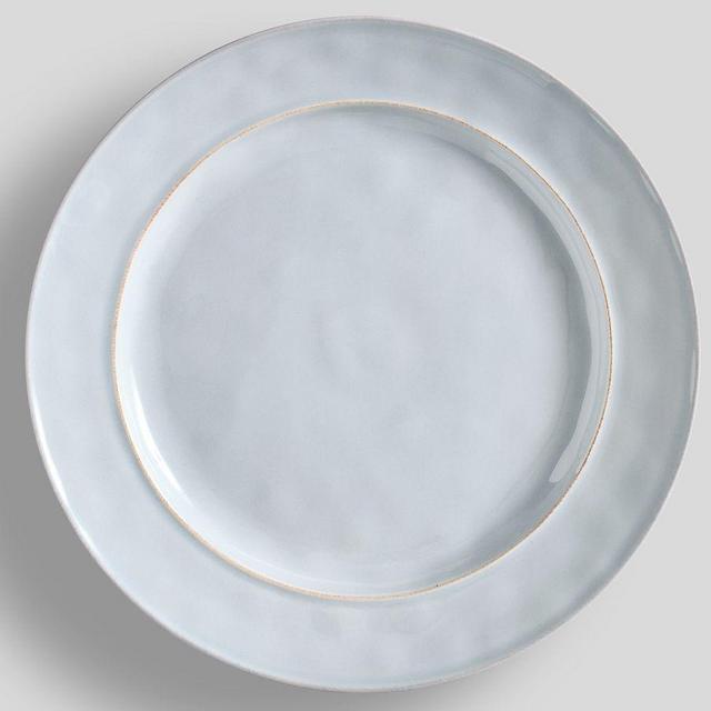Cambria Stoneware Dinner Plates, 10 3/4", Set of 4 - Chambray