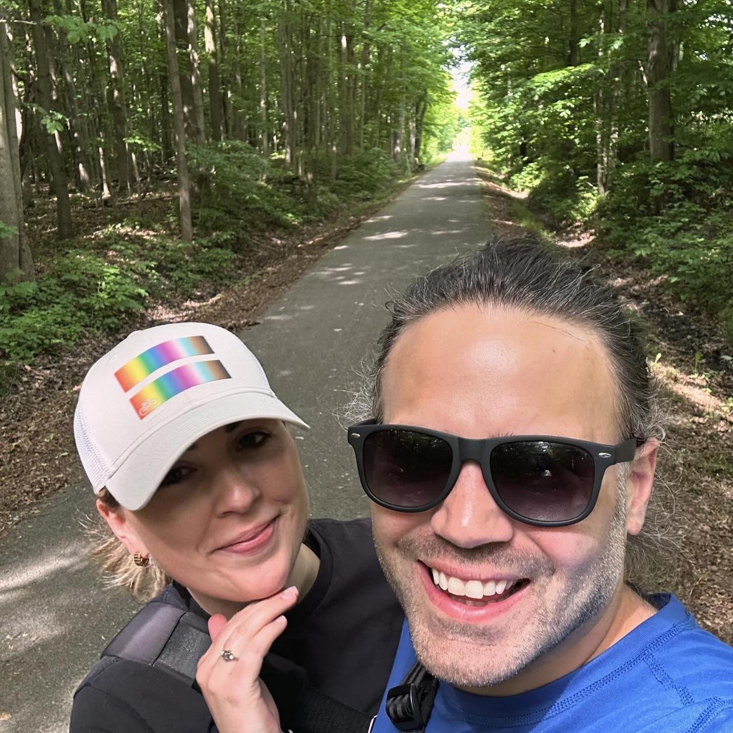 Biking is one of our favorite activities @Clarence Bike Path
