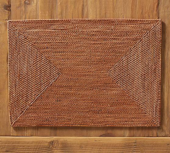 Tava Rectangle Placemat - Honey