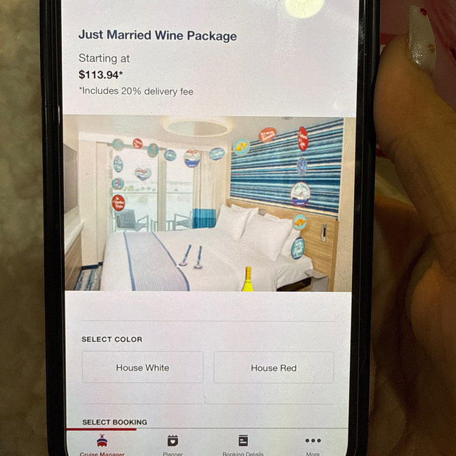 Just married wine package