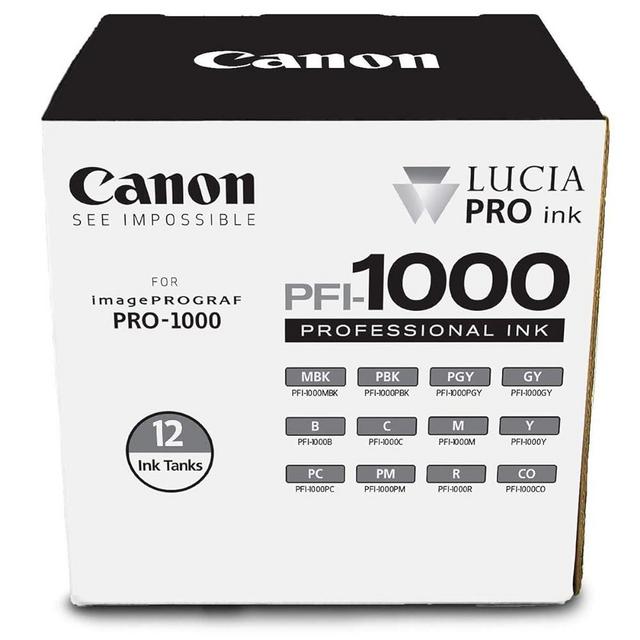 Canon PFI-1000 12 Color Pack, Small