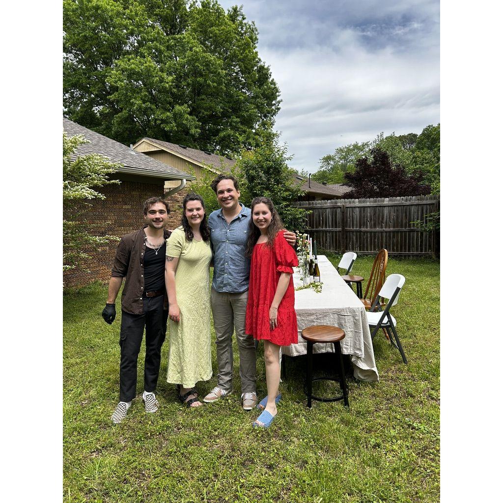 Derrick and Suzanna threw us a beautiful engagement party